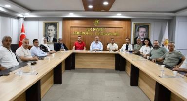 AK Parti Giresun İl Başkanlığı’nda Haftalık Toplantı Gerçekleştirildi