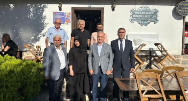 AK Parti Giresun Milletvekili Ali Temür’den Koyulhisar’da Esnaf Ziyareti