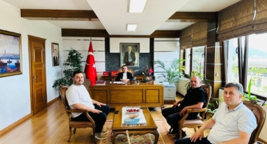 AK Parti Heyetinden Espiye Kaymakamı Kavanoz’a Ziyaret