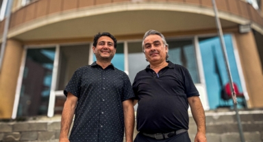 Amerika'da yaşayan Bulancaklı Dedelioğlu’ndan Bulancakspor’un destek ziyareti!