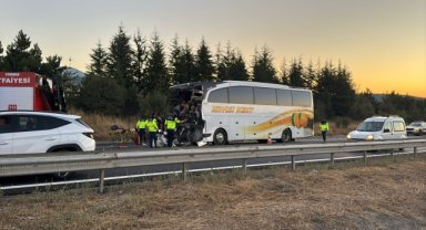 Anadolu Otoyolu'nda Feci Otobüs Kazası: 1 Ölü, 10 Yaralı