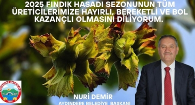 Aydındere Belediye Başkanı Demir’den 2025 Fındık Hasadı Mesajı