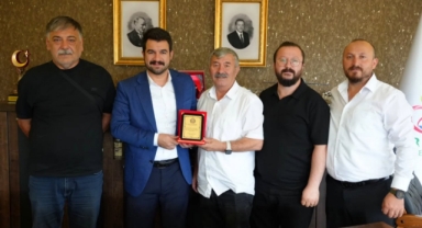 Başkan Ayyıldız’a Bektaş Yaylası Derneği’nden Ziyaret