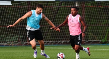 Beşiktaş, ST Patrick's maçı hazırlıklarına başladı   