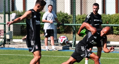 Beşiktaş, St. Patrick's maçı hazırlıklarını sürdürdü
