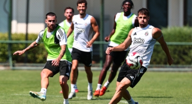 Beşiktaş, St. Patrick's maçı hazırlıklarını sürdürdü   