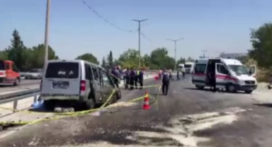 Çalışma nedeniyle tek şeride düşen yolda feci kaza! Hatalı sollama can aldı