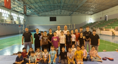 Dereli’de Tekvando Heyecanı: Kaymakam Azman’dan Sporculara Moral Ziyareti