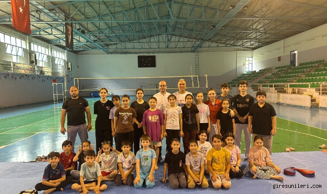 Dereli’de Tekvando Heyecanı: Kaymakam Azman’dan Sporculara Moral Ziyareti