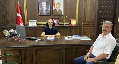 Dereli'de Vergi Dairesi Müdürlüğü Kuruldu: Yeni Müdürden Kaymakam Emrah Azman'a Ziyaret