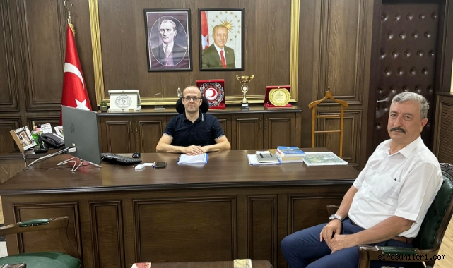 Dereli'de Vergi Dairesi Müdürlüğü Kuruldu: Yeni Müdürden Kaymakam Emrah Azman'a Ziyaret