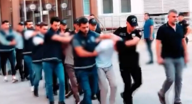 Esnafı hedef alan organize örgüte operasyon: 9 gözaltı