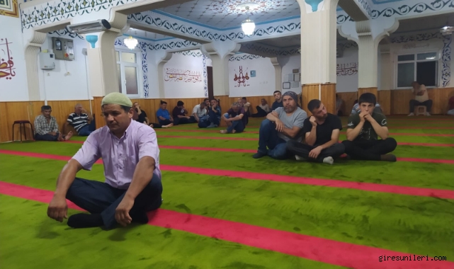 Espiye’de Camide Manevi Buluşma: ‘Biz Bir Aileyiz’
