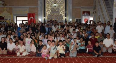 Espiye'de Kur'an kursu öğrencileri çocuk şenliğinde buluştu