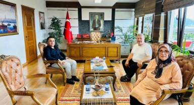 Espiye Kaymakamı Kavanoz, Şehit Ailesini Makamında Ağırladı