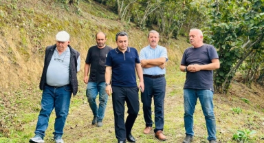 Espiye Sakarya Köyü’nde Yeni Projeler Yolda: Kaymakam Kavanoz Sahada