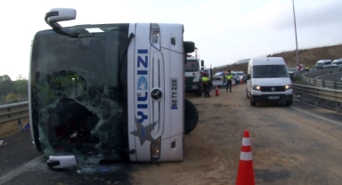 Feci Otobüs Kazasında 3 Kişi Hayatını Kaybetti, 20 Kişi Yaralandı