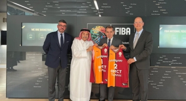 Galatasaray heyeti FIBA’yı ziyaret etti