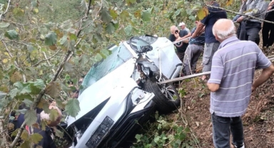 Giresun’da feci kaza: 1 ölü, 2 yaralı