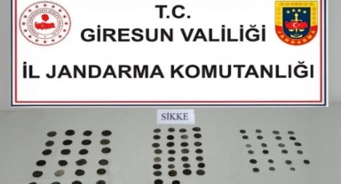 Giresun’da Jandarmadan Tarihi Operasyon: 85 Sikke Ele Geçirildi!