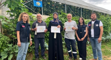 Giresun’da Tarladan Sofraya Güvenli Gıda: EKÜY Projesi ile 40 Ton Domates Üretildi