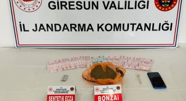 Giresun'da Uyuşturucuya Darbe: 161 Gram Bonzai ve Sentetik Hap Ele Geçirildi