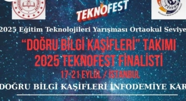 Giresun’dan TEKNOFEST’e Bilim Yolculuğu: Doğru Bilgi Kaşifleri Takımı Finalde!
