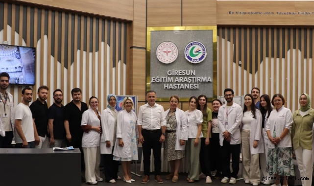 Giresun Eğitim ve Araştırma Hastanesi’nden Dünya Hepatit Günü Mesajı: “Hepatiti Tanı, Koru, Tedavi Et!”