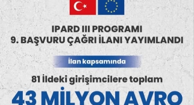 Giresun IPARD III Hibe Desteği Başvuruları Başladı: Tarım ve Hayvancılığa Yatırım Fırsatları