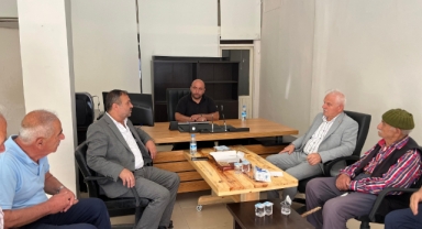 Giresun Milletvekili Elmas’tan Alucra Belediye Başkanı Demirağ’a Taziye Ziyareti