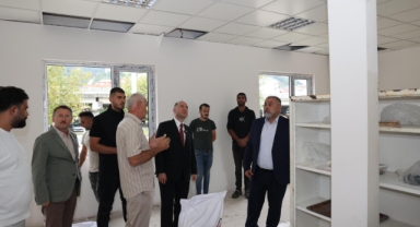 Giresun Valisi Serdengeçti’den Gaziler Derneği Yeni Hizmet Binasına Yerinde İnceleme