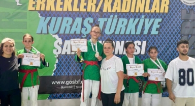 Giresunlu Sporcular Türkiye Kuraş Şampiyonası’nda Zirvede: 6 Madalya Birden