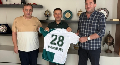 Giresunspor Başkanı Eltuğral’dan Altındaş Tekstil’e Ziyaret