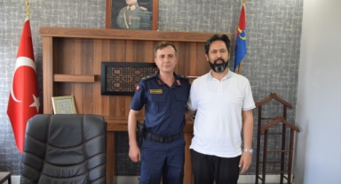 Göreve Yeni Başlayan Espiye Jandarma Komutanı’na Müftü Gülbe’den Hayırlı Olsun Ziyareti