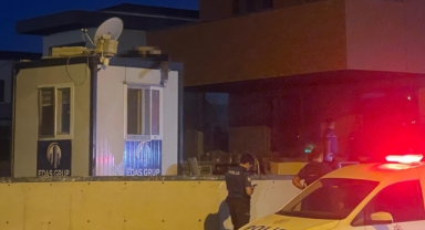 İnşaatta korku dolu anlar: Konteynerin üstünde ceset bulundu