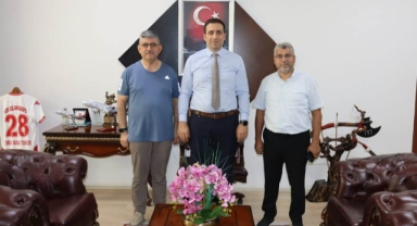 Kızılay Giresun İl Başkanlığı Heyetinden Bulancak Kaymakamı Tuncer’e Hayırlı Olsun Ziyareti