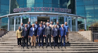 MHP Heyetinden Giresun'da ‘Terörsüz Türkiye’ İstişaresi: Ticaret Borsası'na Ziyaret