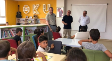 Müdür Bulut, Mevsimlik Fındık Tarımında Çocuk İşçiliğini Önleme Projesi Kapsamında Öğrencilerle Buluştu