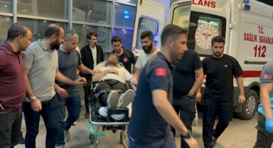 Olay yerine giden polis ekipleri kaza yaptı: 4’ü polis 5 yaralı