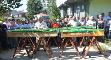 Ordu'da patpat kazasında ölen aynı aileden 4 kişi toprağa verildi