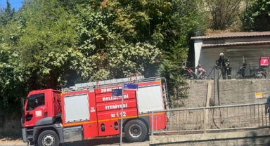 Ormanlık alanda çıkan yangın söndürüldü