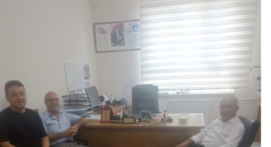 Piraziz İlçe Milli Eğitim Müdürü Aydın’dan Müdür Yardımcısı Duma’ya Hayırlı Olsun Ziyareti