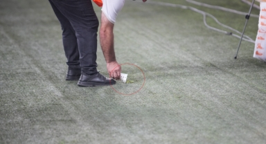 Samsunspor-Panathinaikos maçında statta 'peygamberdevesi' görüldü