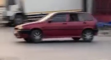 Sanayi içinde attığı drift 55 bin liraya mal oldu
