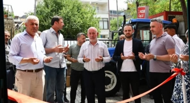 Şebinkarahisar'da, Genç Girişimcinin İşletmesi Dualarla Açıldı
