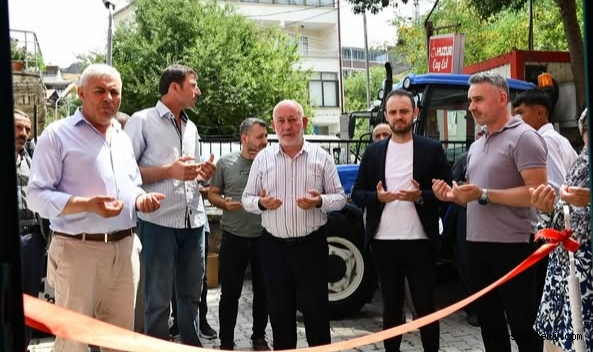 Şebinkarahisar'da, Genç Girişimcinin İşletmesi Dualarla Açıldı