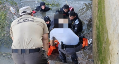 Sulama kanalına giren çocuk boğuldu