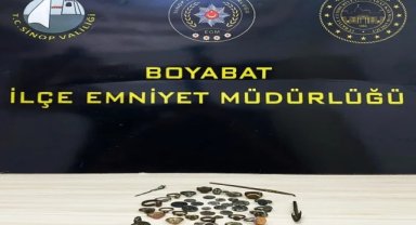Tarihi eser operasyonunda 16 sikke ve 23 yüzük ele geçirildi