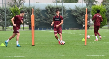Trabzonspor, Samsunspor maçı hazırlıklarını sürdürdü