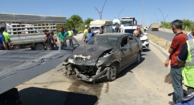 Zincirleme Kazada 2’si Ağır 9 Kişi Yaralandı 